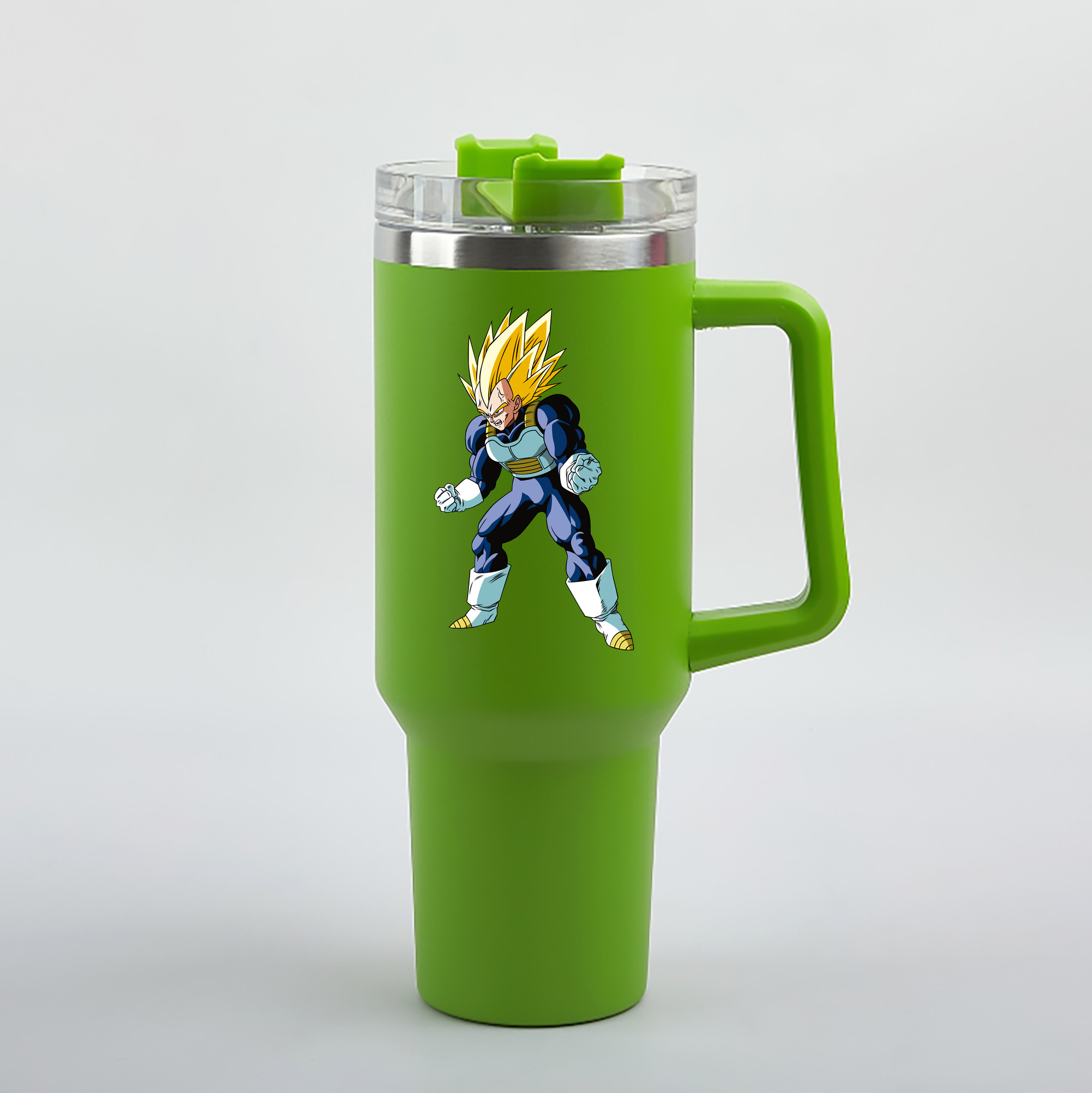 （画像用） ドラゴンボール ベジータ四世（Bejīta Yonsei）DRAGON BALL Vegeta IV 1200mL車用タンブラー（カラープリント）